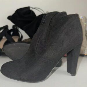 Black Over-the-Knee Boots - Size 6.5
